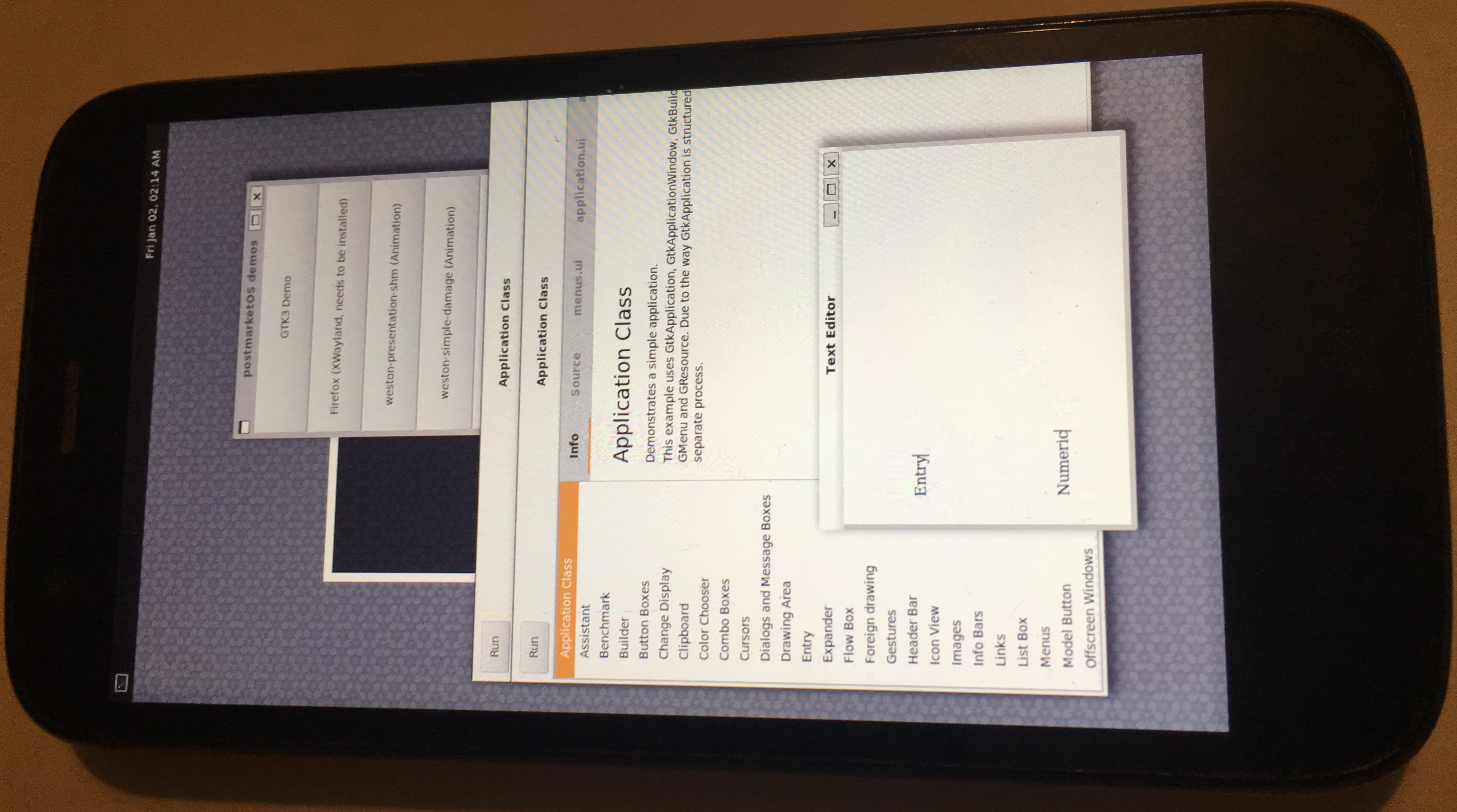 PostmarketOS and Weston compositor running on Motorola Moto G.jpg