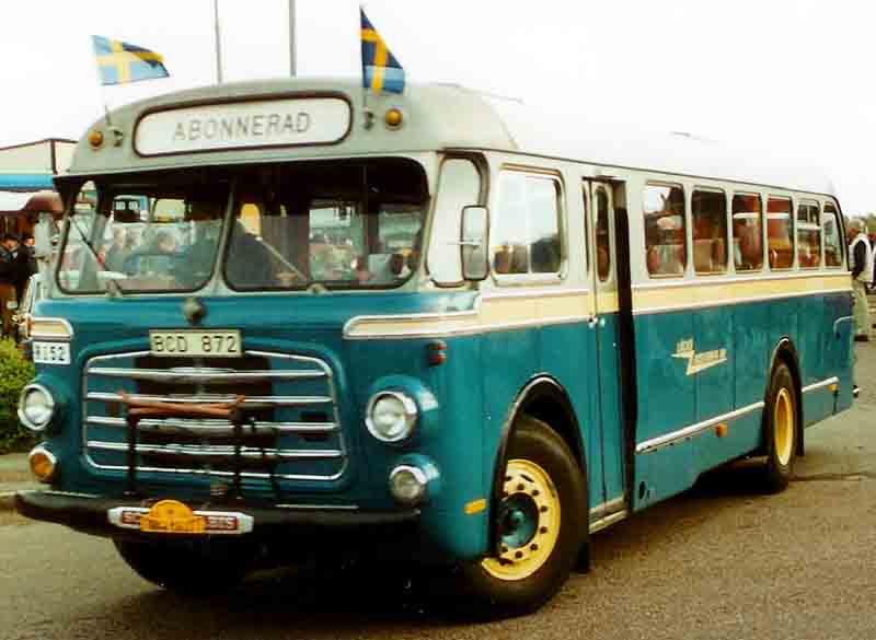 Scania Group - Introduced in 1932, the Scania-Vabis bus