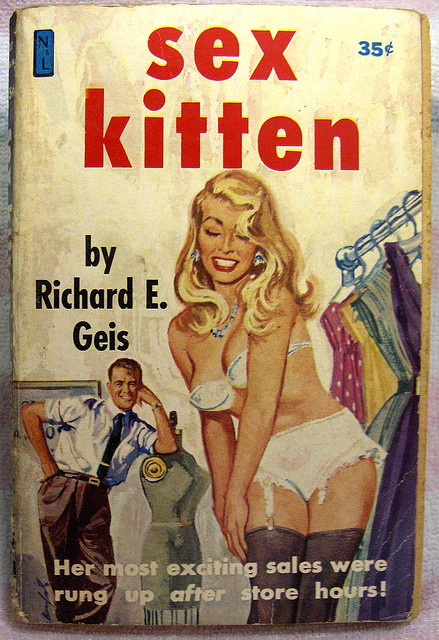 Cover of ''Sex Kitten'', a book by Richard E. Geis