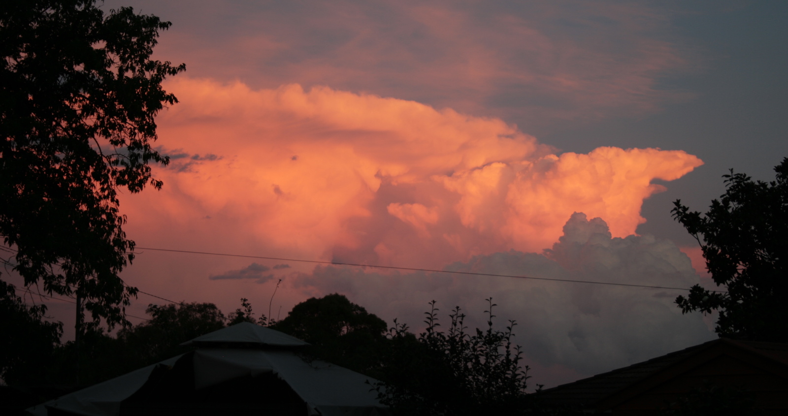 This pollution is gathered in clouds. Gathered in clouds. Pollution gathered in clouds.