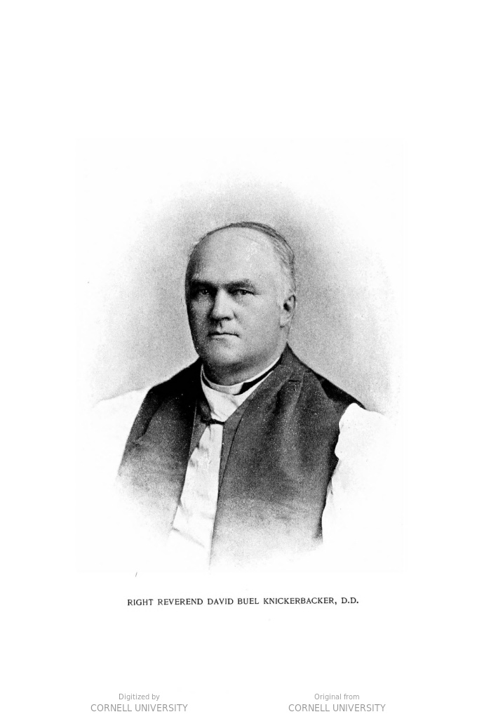 The Rt. Rev. David Knickerbacker, 1897 