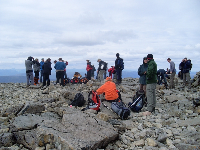 File:The busy summit of Ben Nevis - geograph.org.uk - 857044.jpg