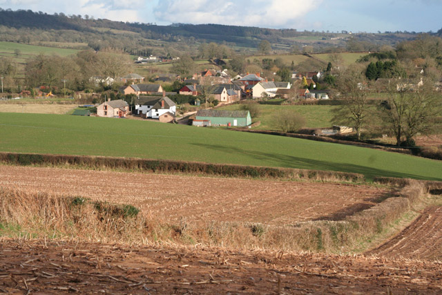 File:Uffculme, towards Ashill from near Reed's Cross - geograph.org.uk - 130574.jpg