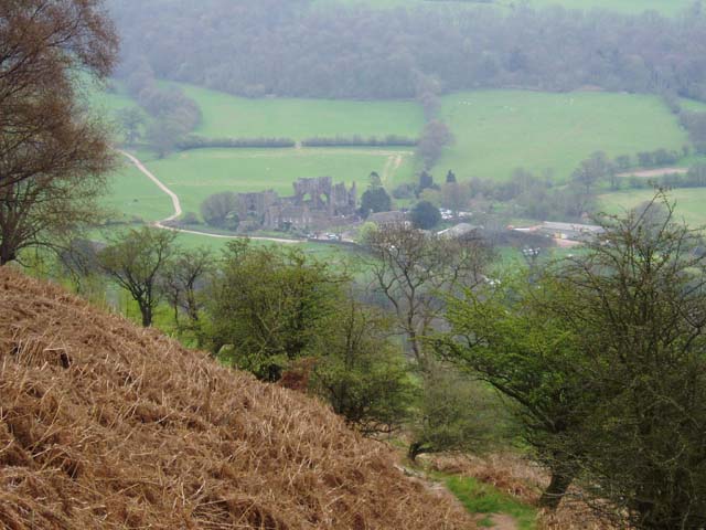 View of Llanthony Priory - geograph.org.uk - 476725