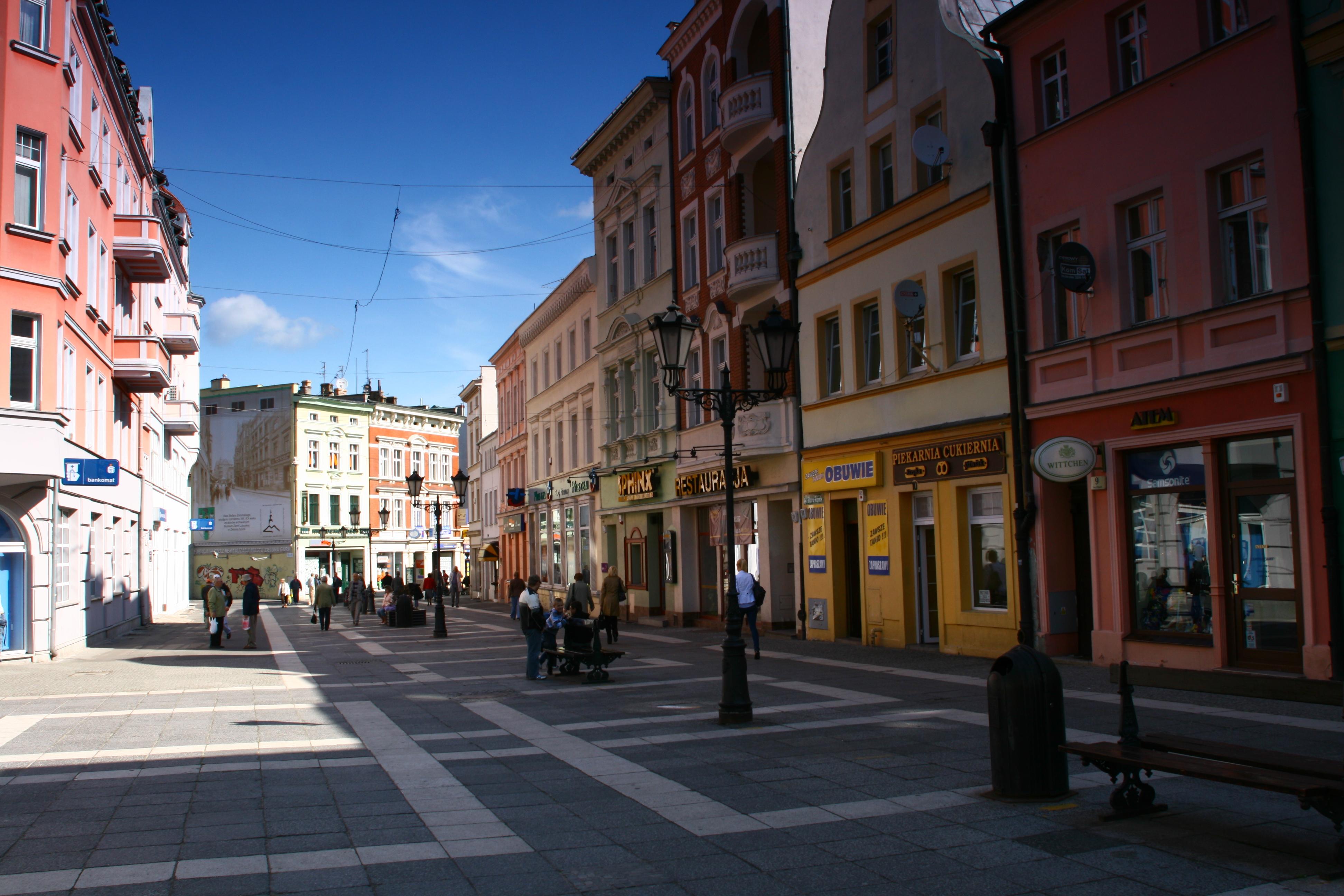 город зелена гура польша