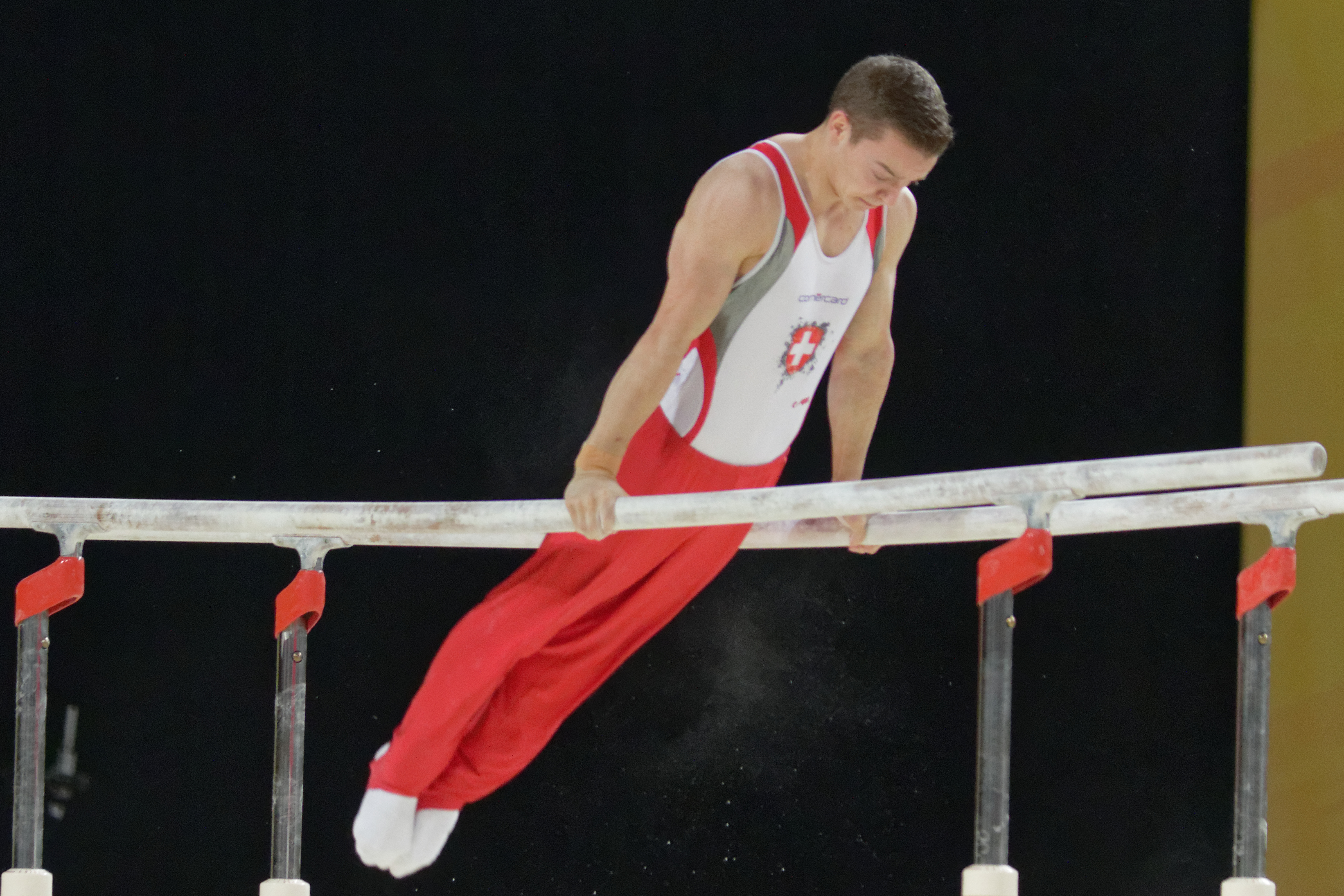 parallel bars gymnastics
