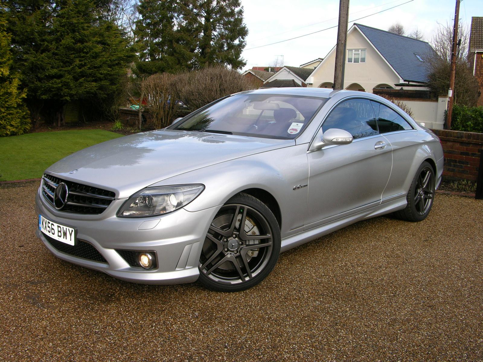 Mercedes Benz cl216 AMG серый