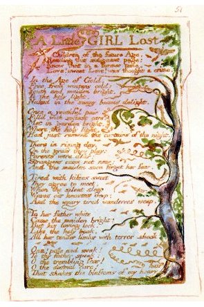 <span class="mw-page-title-main">A Little Girl Lost</span> Poem by William Blake