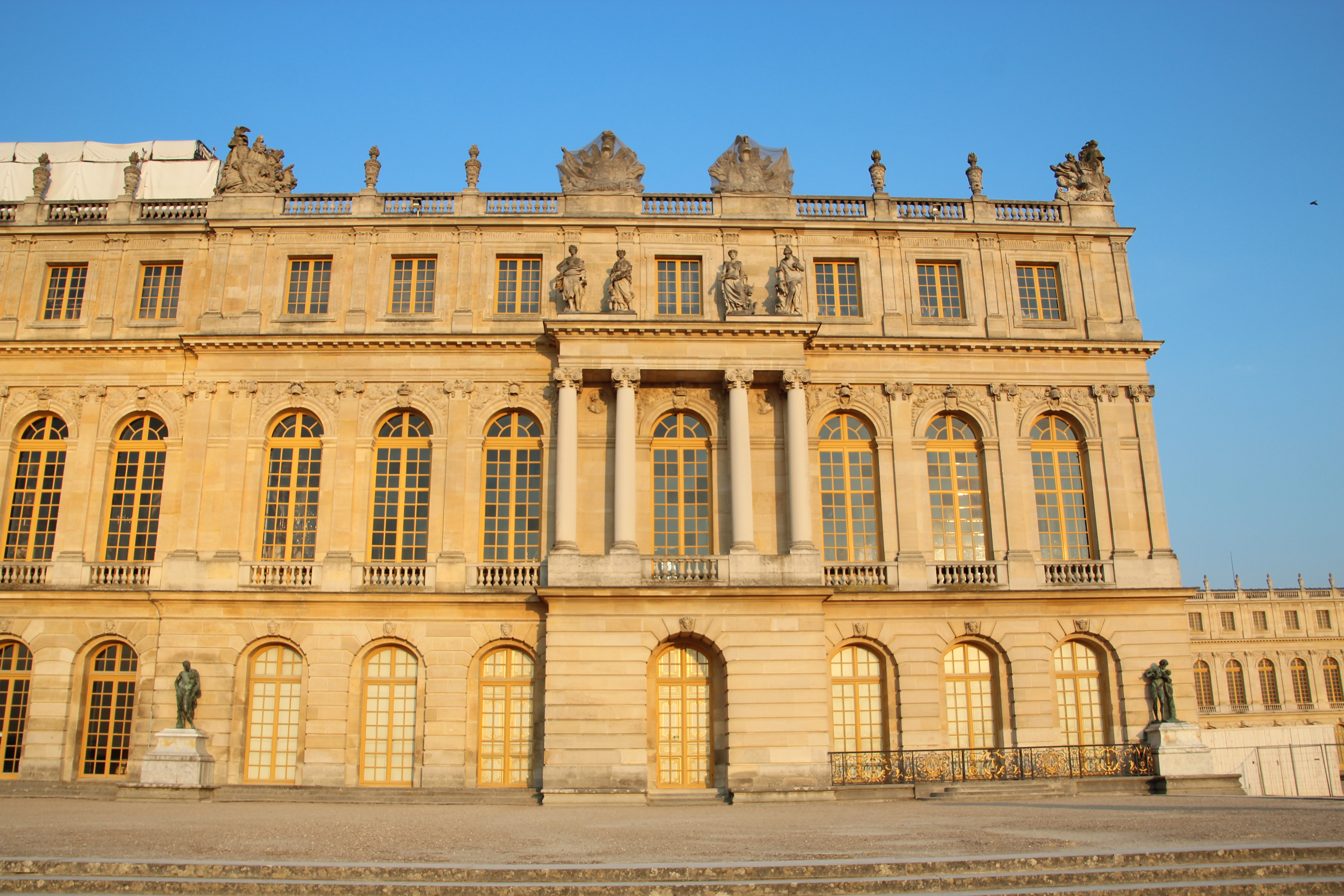 Filechâteau De Versailles Au Coucher Du Soleil En 2013 40