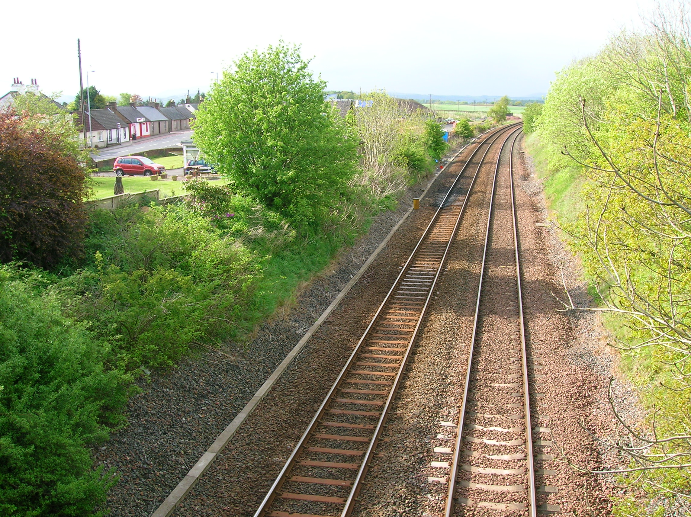 Closeburn railway station