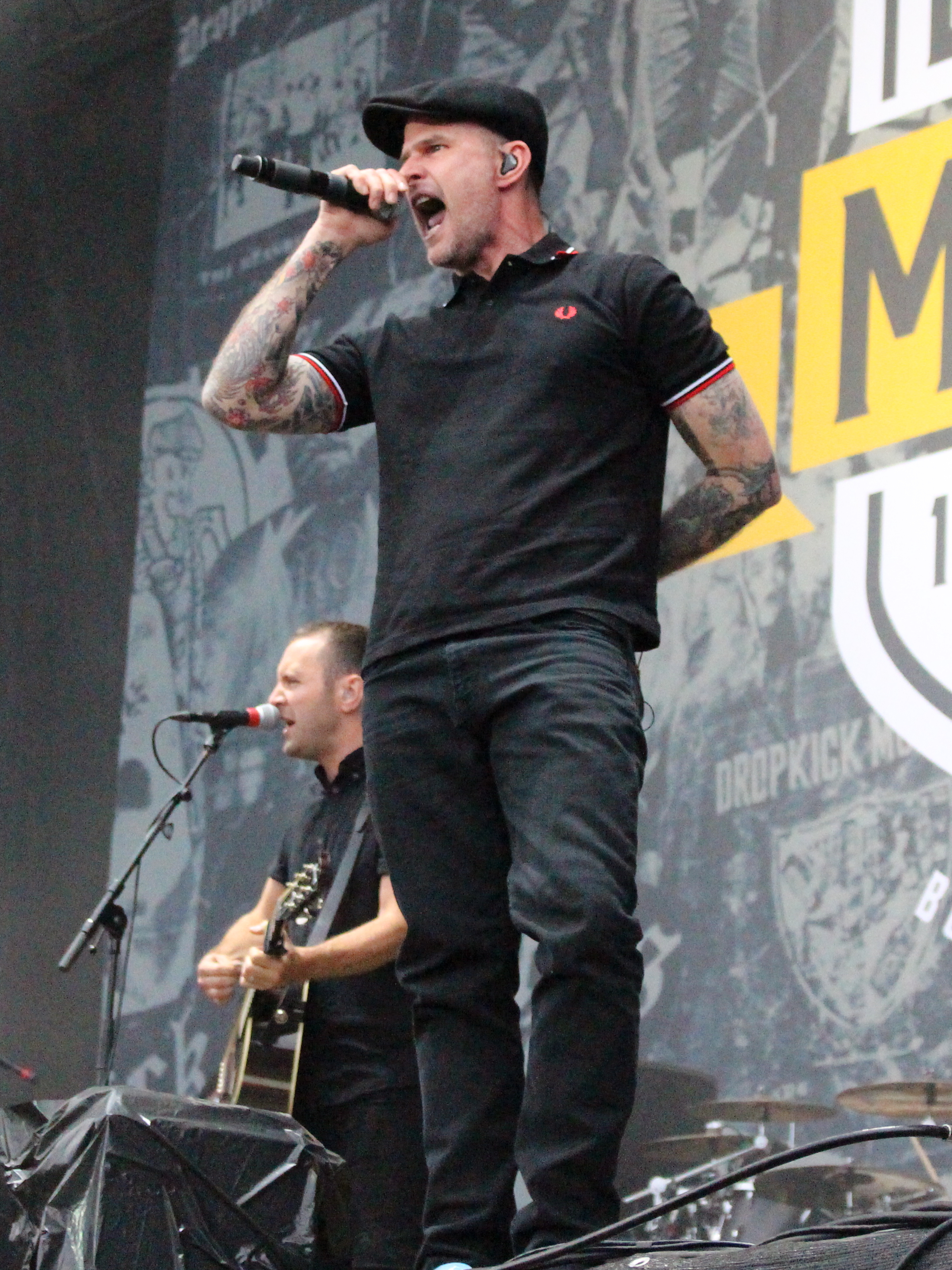 Dropkick Murphys Singer Al Barr Photograph by Concert Photos - Pixels