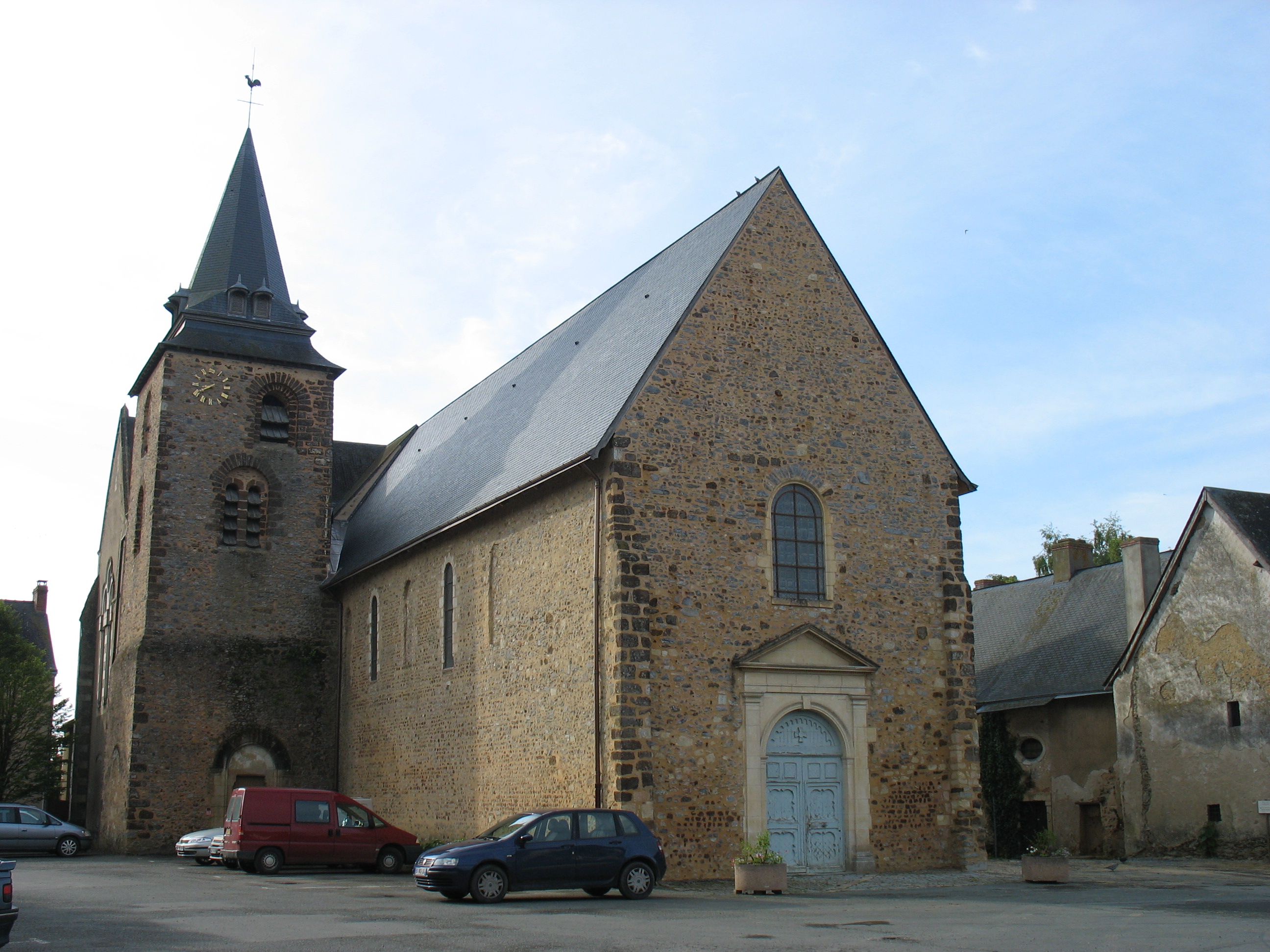 Église d'Auvers-le-Hamon  France Pays de la Loire Sarthe Auvers-le-Hamon 72300