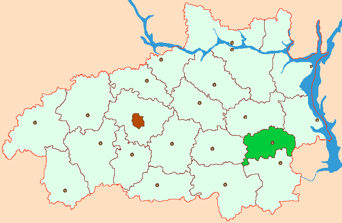 Иваново округ. Карта муниципальных районов Ивановской области. Карта Ивановской области с районами. Контурная карта Ивановской области. Главный административный центр Ивановской области.