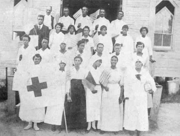 File:Negro American Red Cross Workers of the Byhalia Colored Auxiliary of northern Mississippi where Negroes outnumber the whites five to one.jpg