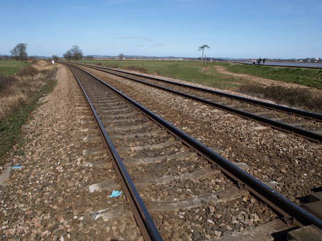 File:Railway line near Powderham - geograph.org.uk - 1223459.jpg