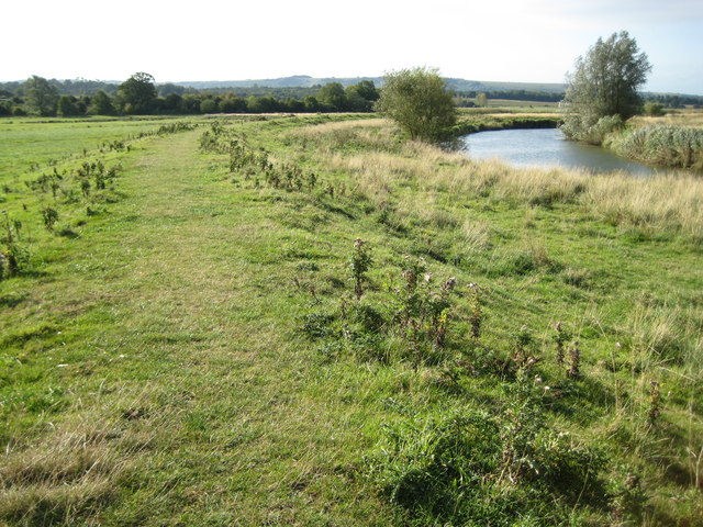 River Arun, Leve south of Pulborough - geograph.org.uk - 1507050