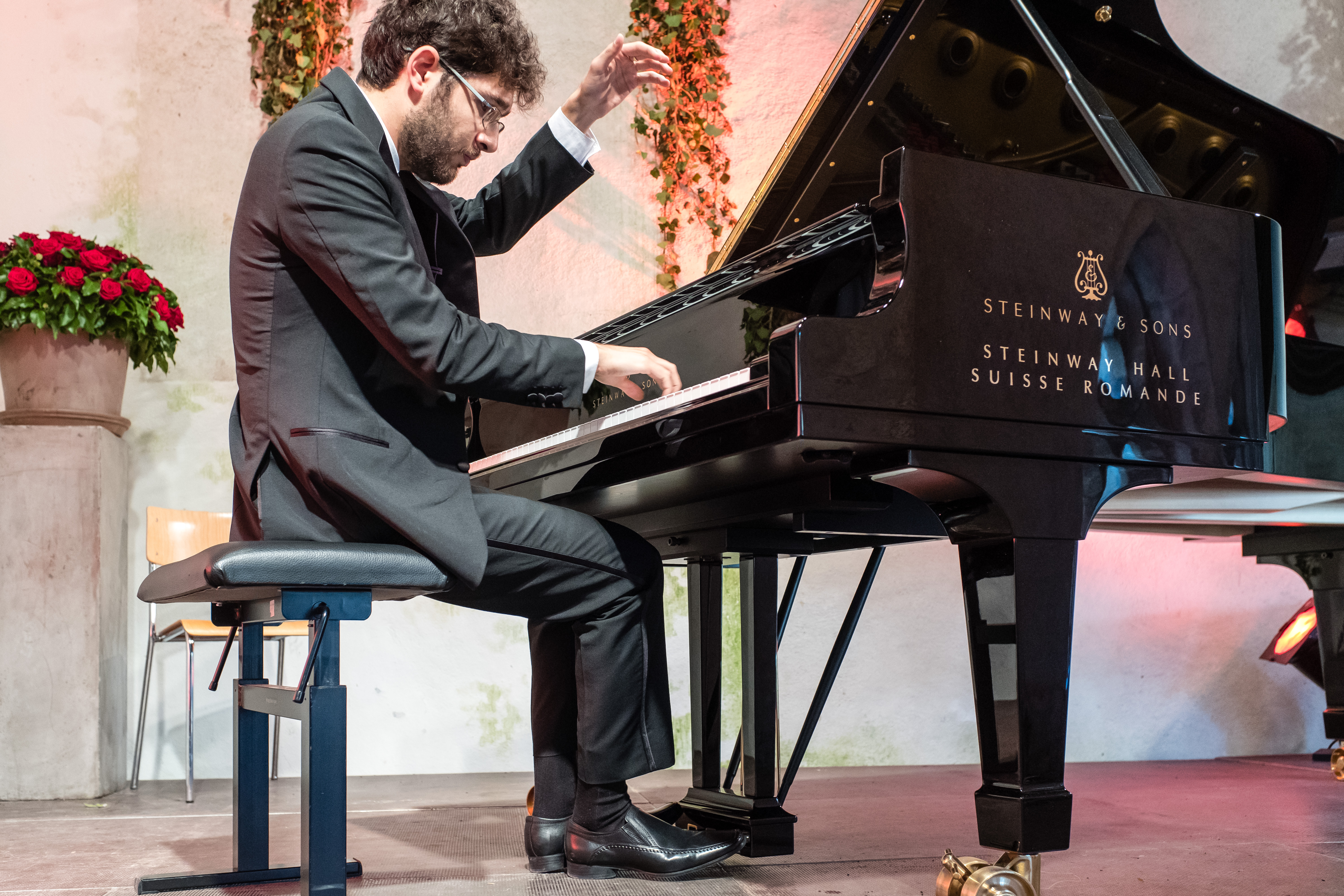 Roman Rabinovich at the Piano à Saint-Ursanne festival in August 2017