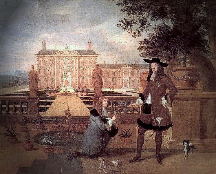 File:Royal Gardener John Rose and King Charles II - Hendrick Danckerts 1675.jpeg