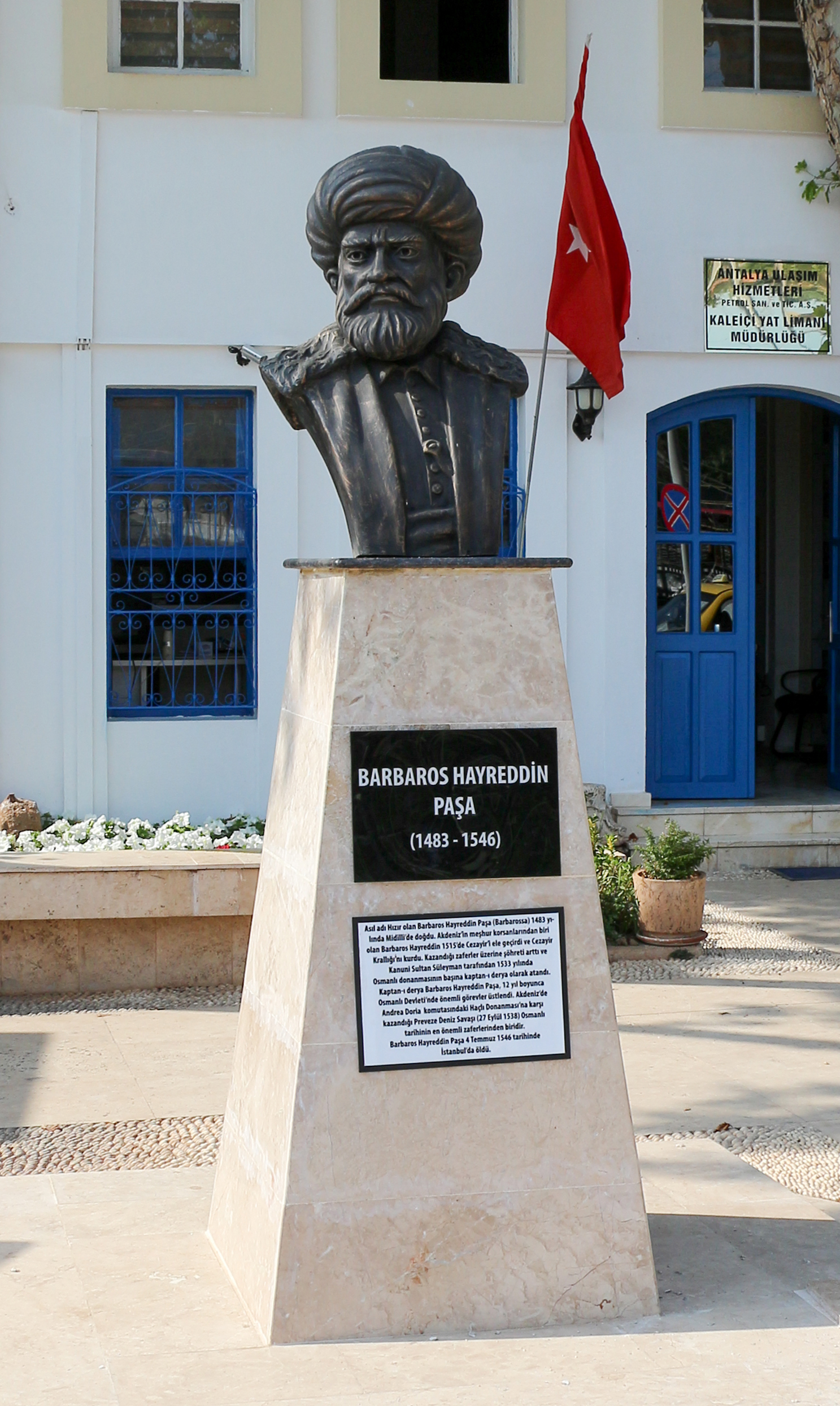 File:Statue of Barbarossa Hayreddin Pasha.jpg - Wikimedia Commons