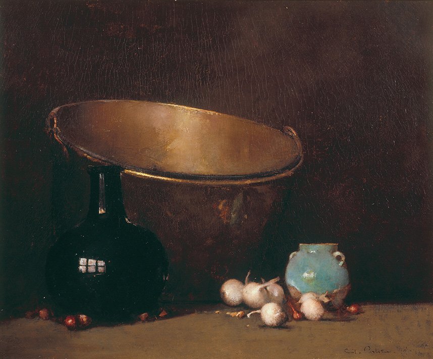 Emil Carlsen~Still Life--Brass and C - Old master - Paintings & Prints,  Ethnic, Cultural, & Tribal, African American - ArtPal