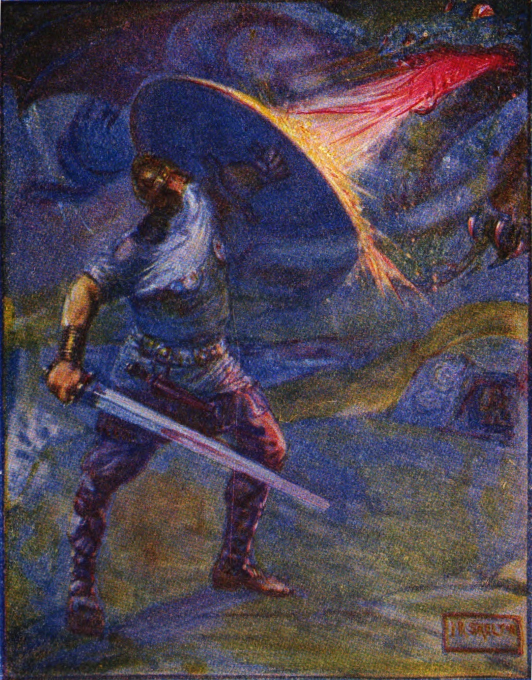 Beowulf three battles