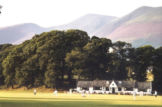 File:A cricket match with a view - geograph.org.uk - 1040957.jpg