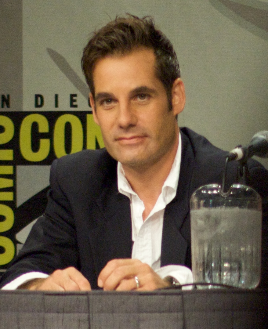 Pasdar at the 2008 [[Comic-Con International]]