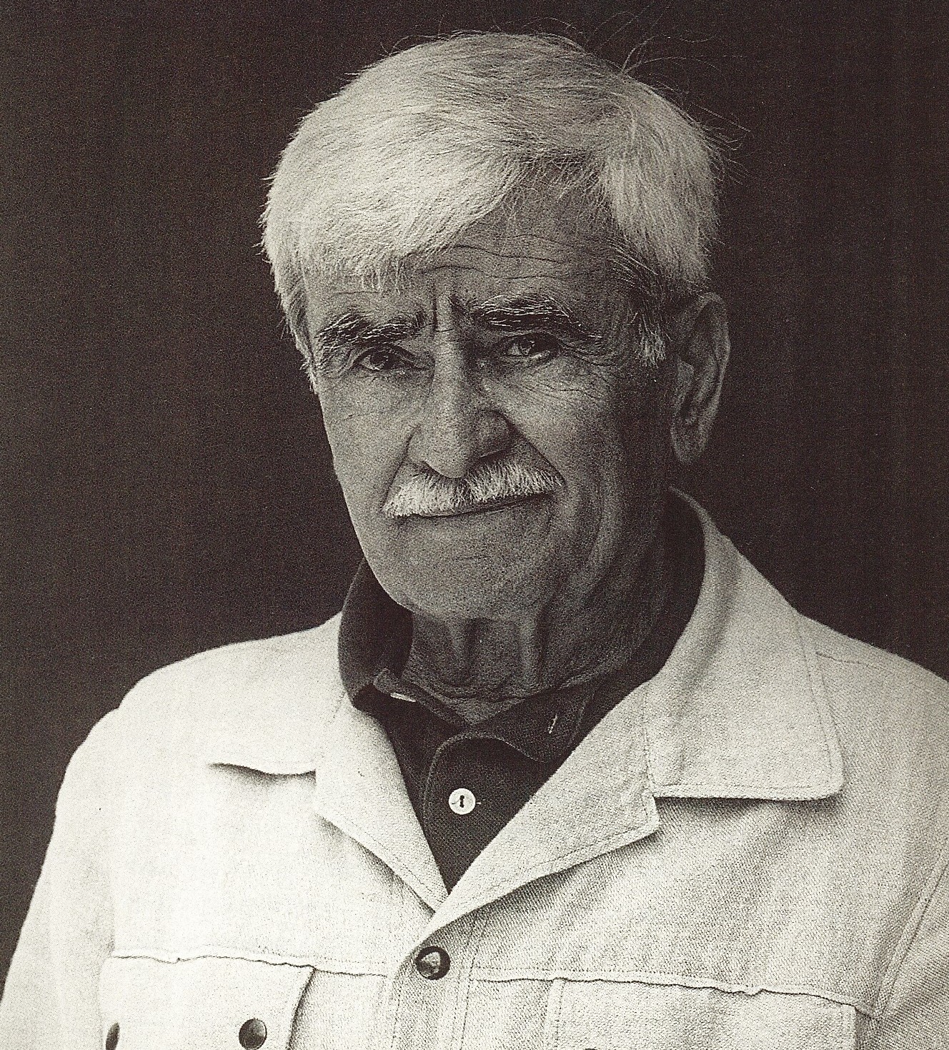 Alberto Burri, photographed by Nanda Lanfranco