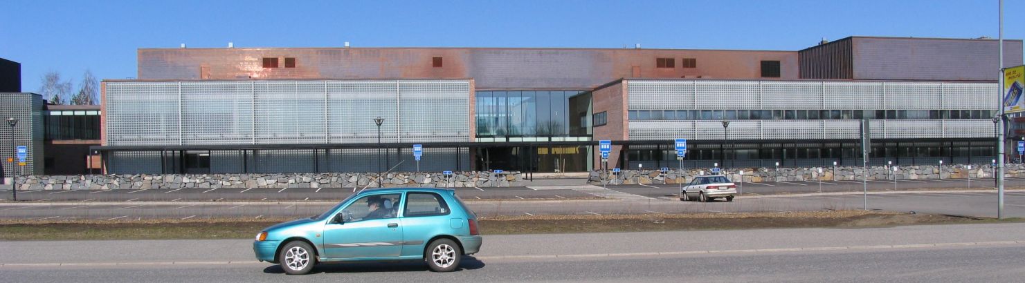 The main building of the Joensuu campus