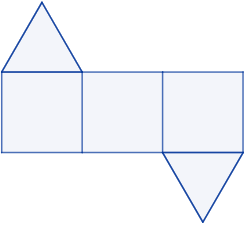 Desarrollo prisma triangular