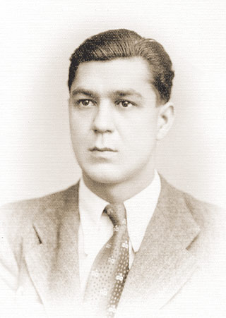 Dinu Adameșteanu in Rome in 1940
