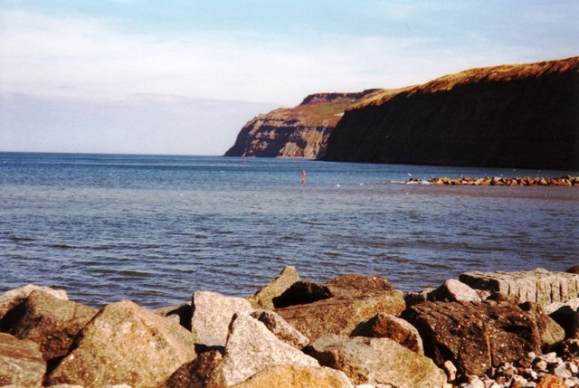 High tide at Cattersty Sands - geograph.org.uk - 585440