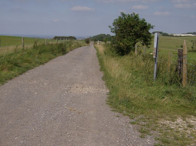 File:Imber Range Perimeter Path - geograph.org.uk - 538990.jpg