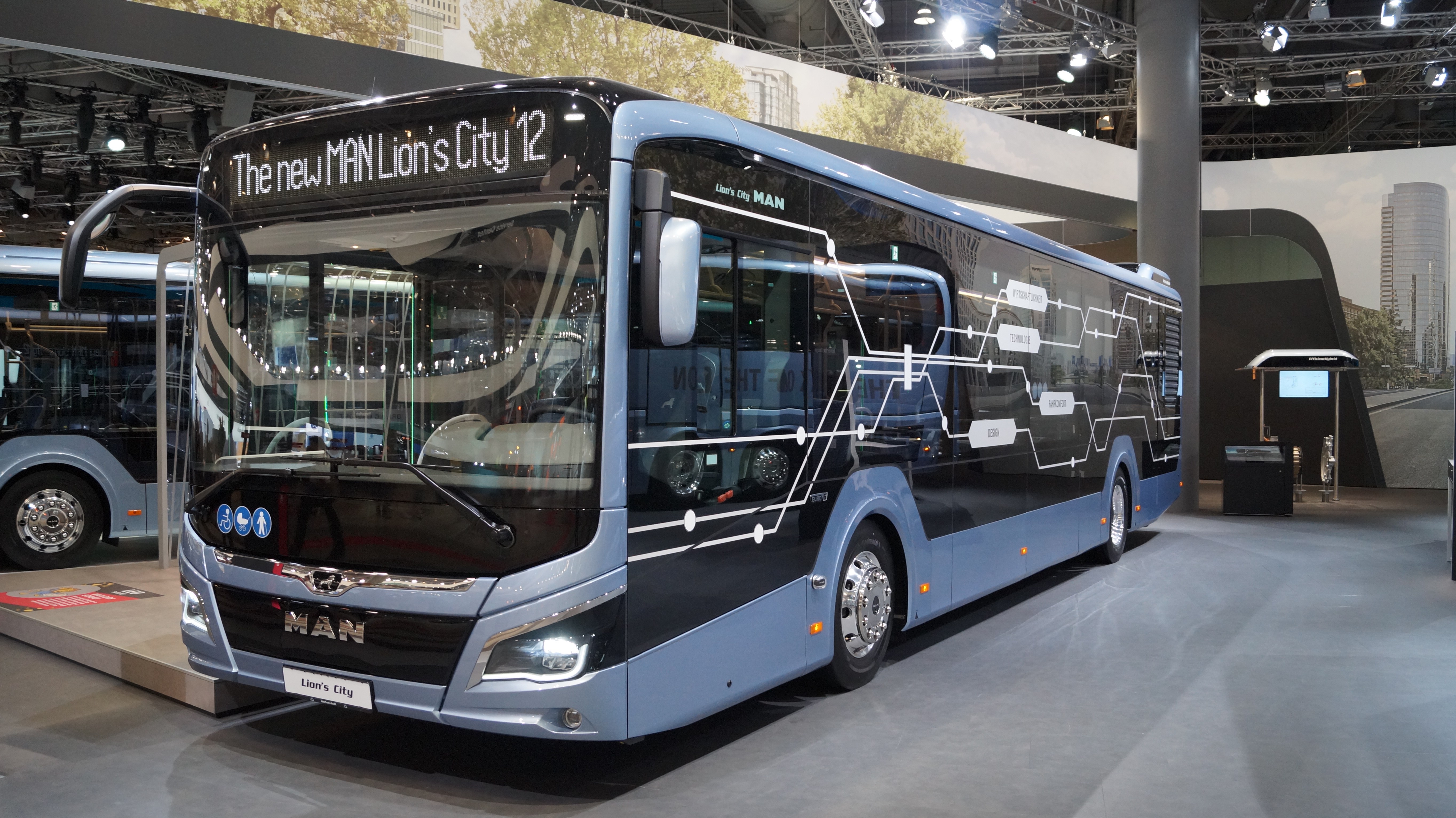 MAN Lion´s City Hybrid Omnibus Prospekt von 2016 