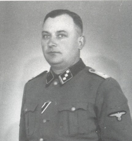 SS-Hauptsturmführer Richard Thomalla, who oversaw the initial construction of Sobibor