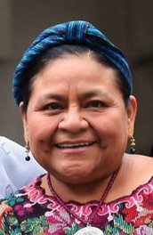 Rigoberta Menchú cropped from 210 Nobel Women (47338319671).jpg