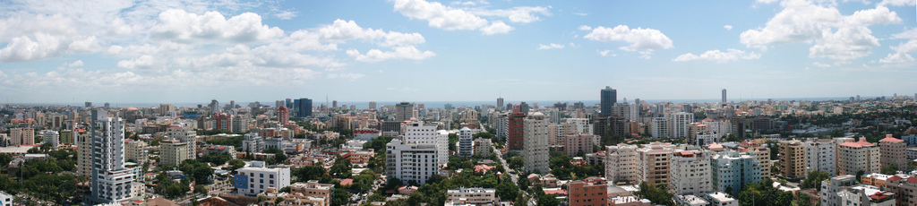  Vista panorámica del Distrito Nacional