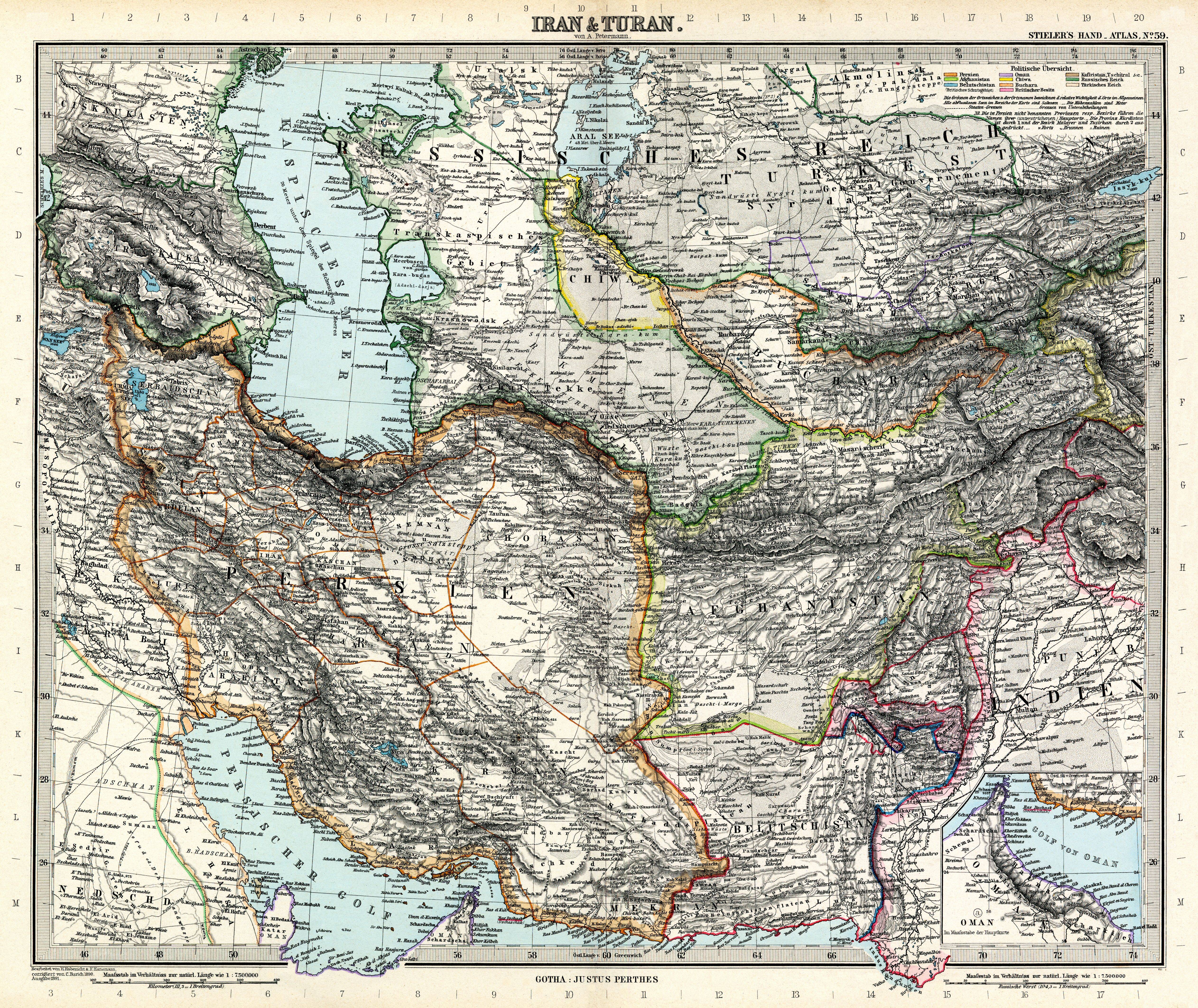 turan plain map