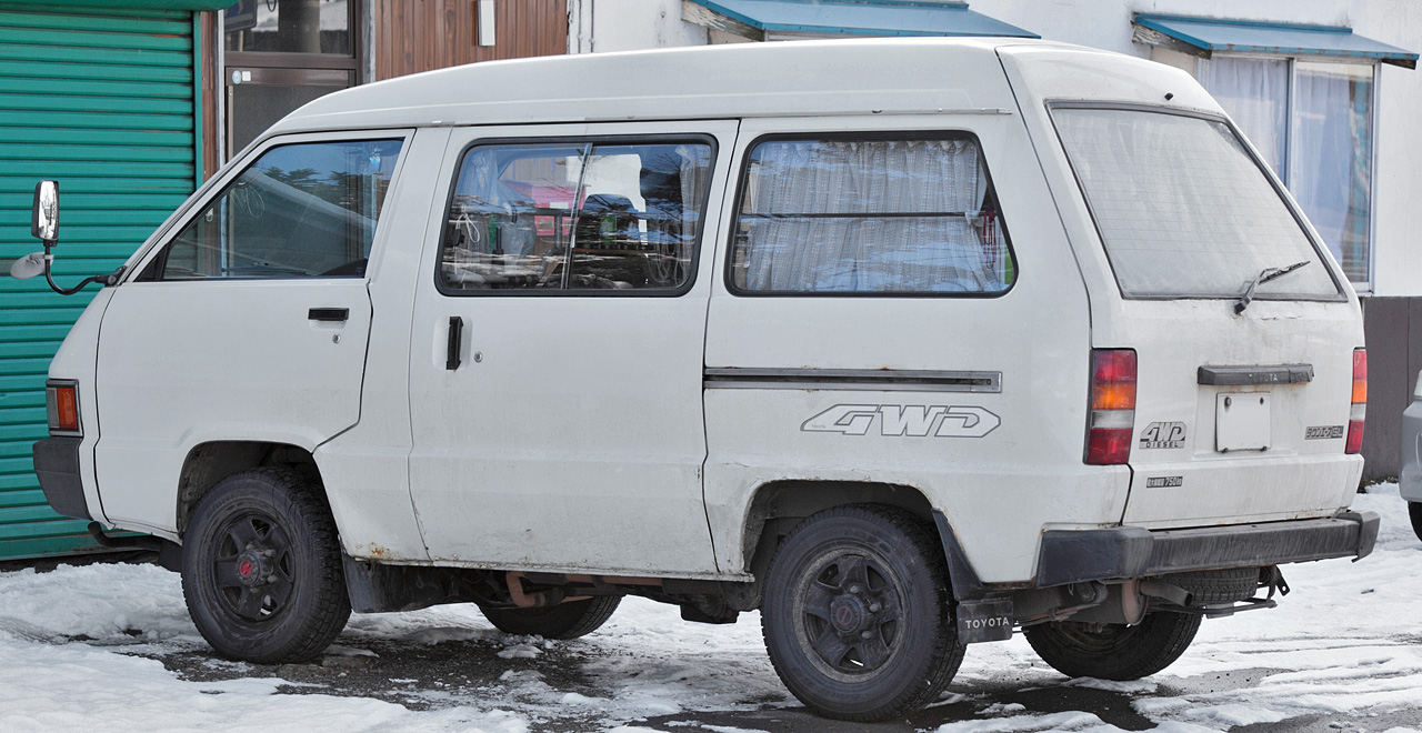 toyota 4wd van