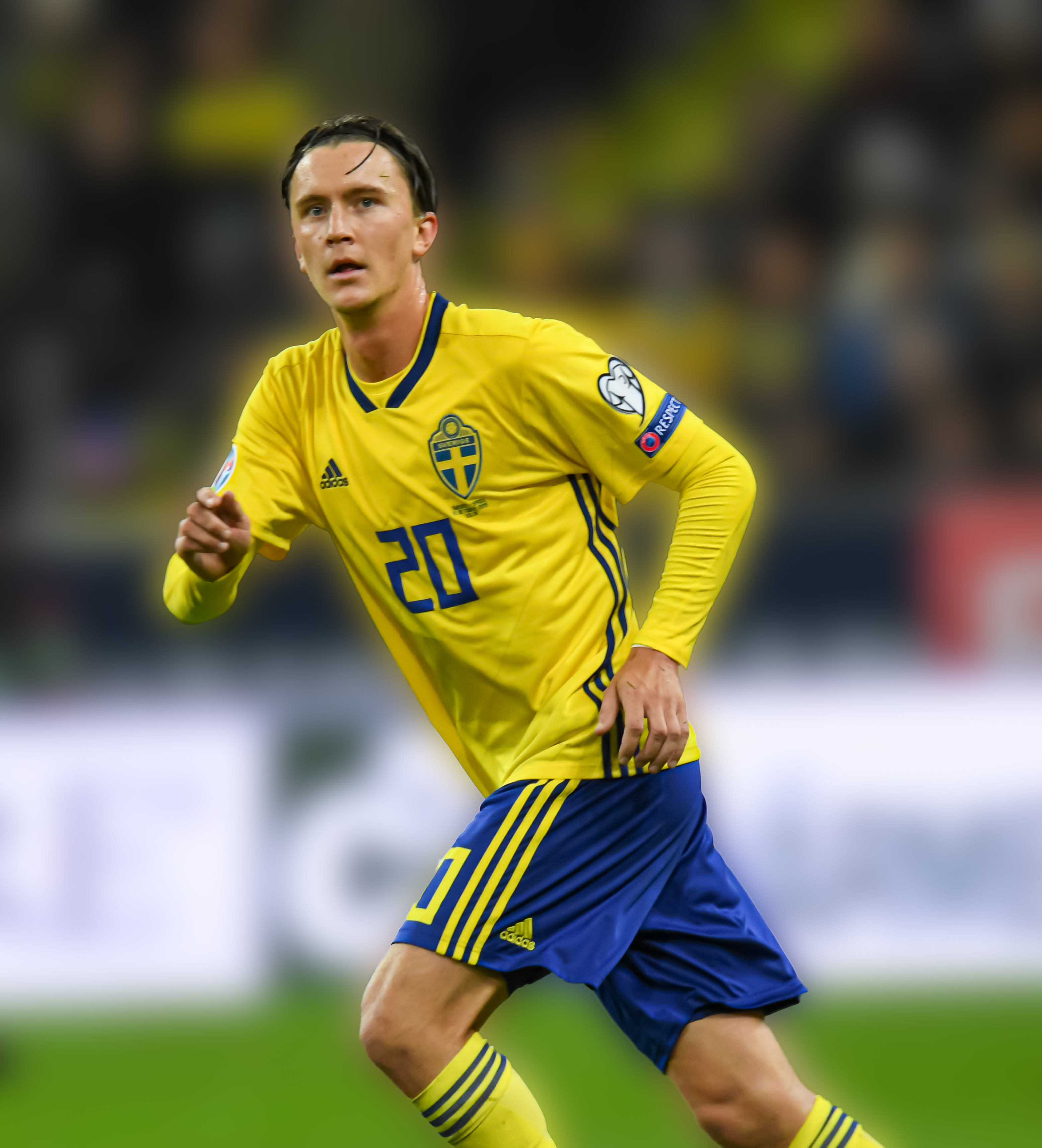 File Uefa Euro Qualifiers Sweden Vs Spain 20191015 Kristoffer Olsson 3 Jpg Wikimedia Commons