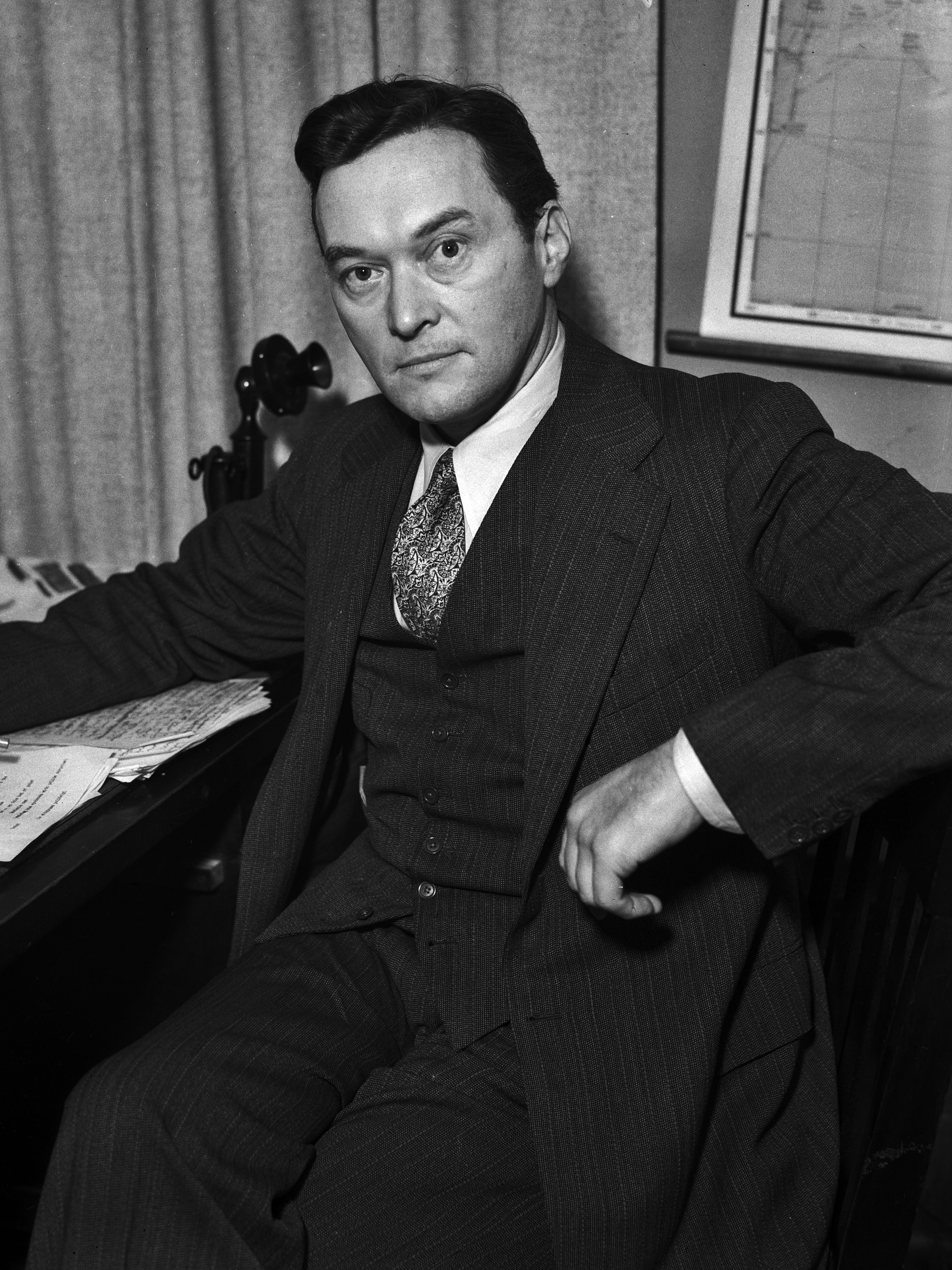 Portrait of Walter Lippmann