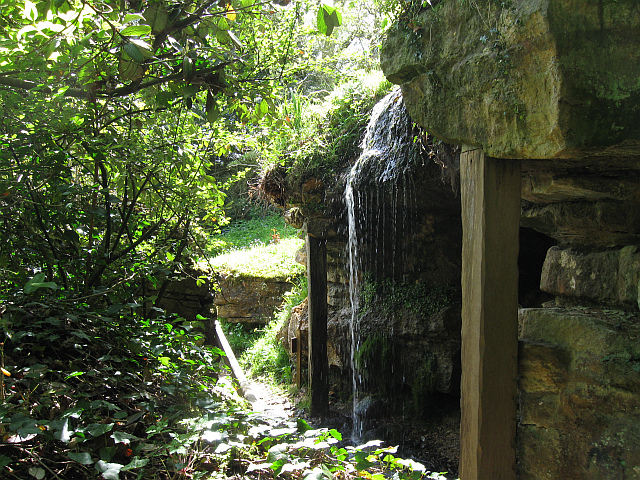 Waterfall at Batsford Arboretum-geograph-3467745