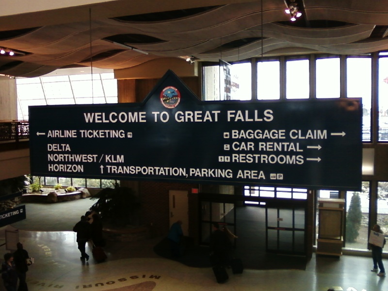 File:Welcome to Great Falls inside airport.jpg