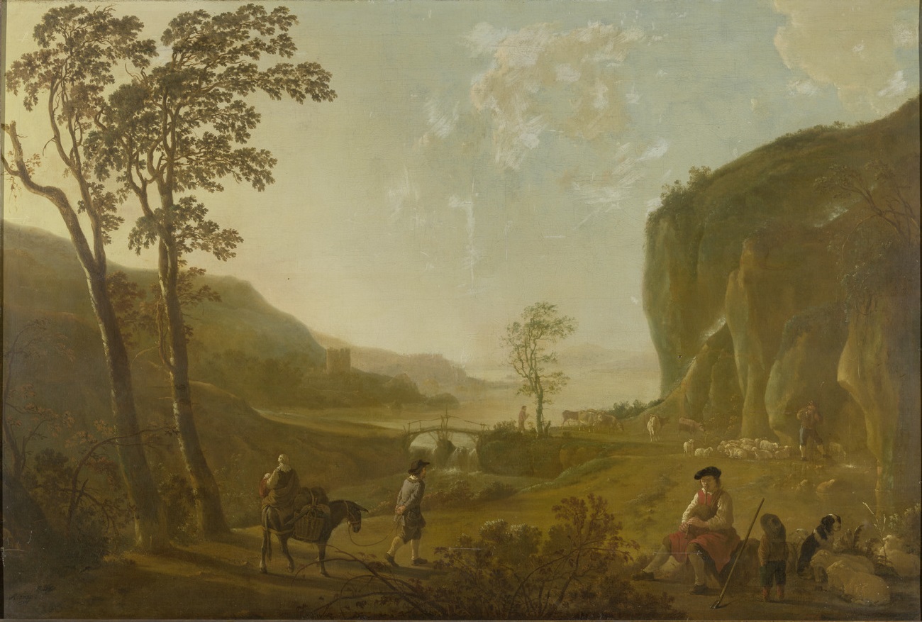 File:A. Cuyp - Rotsachtig landschap met de vlucht naar Egypte - NK1768 - Cultural Heritage Agency of the Netherlands Art Collection.jpg