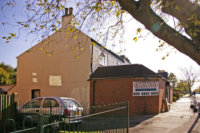 File:Angling Shop, Reservoir Road, London N14 - geograph.org.uk - 1048990.jpg