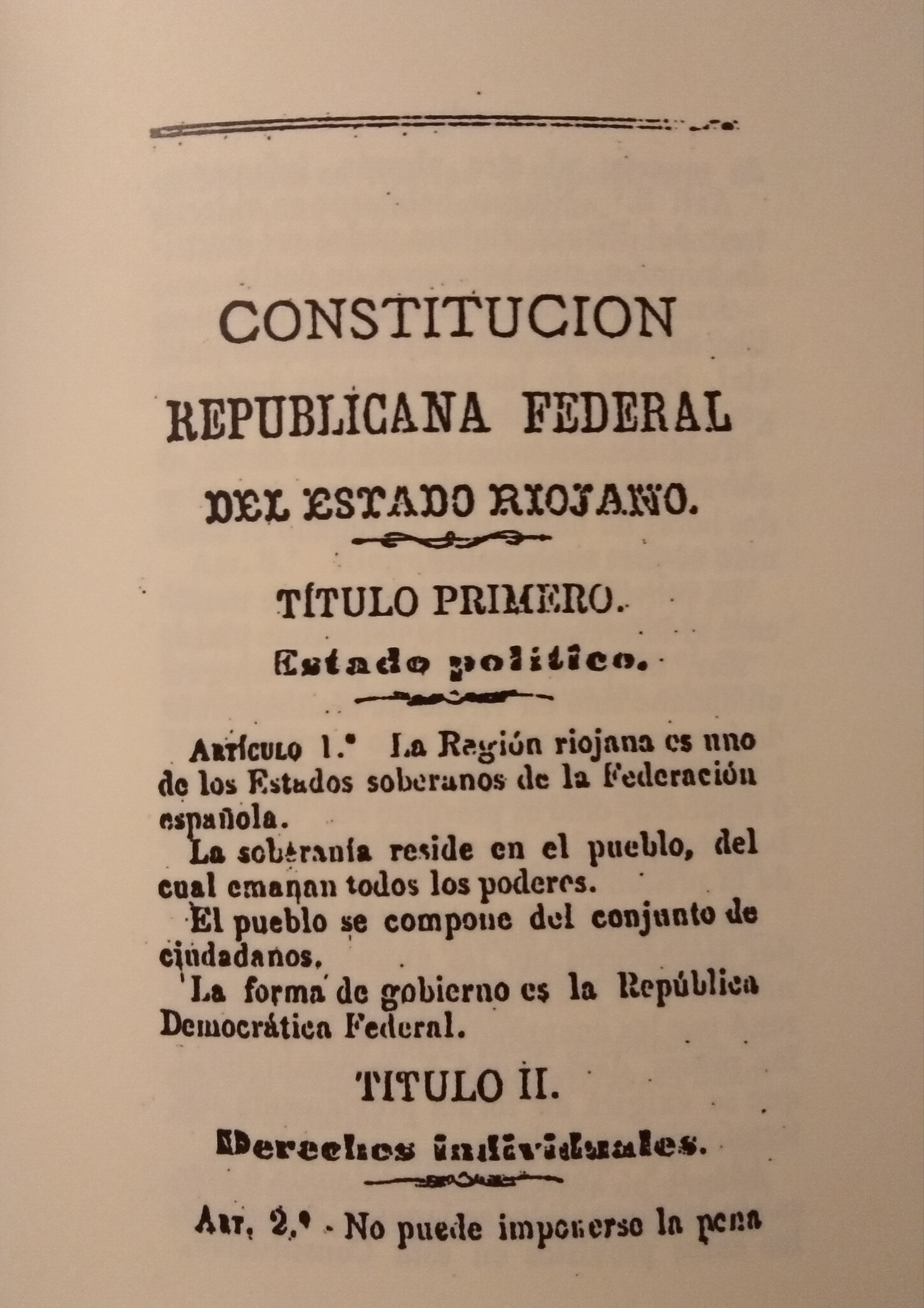 File Articulo 1 Del Titulo Primero De La Constitucion Republicana