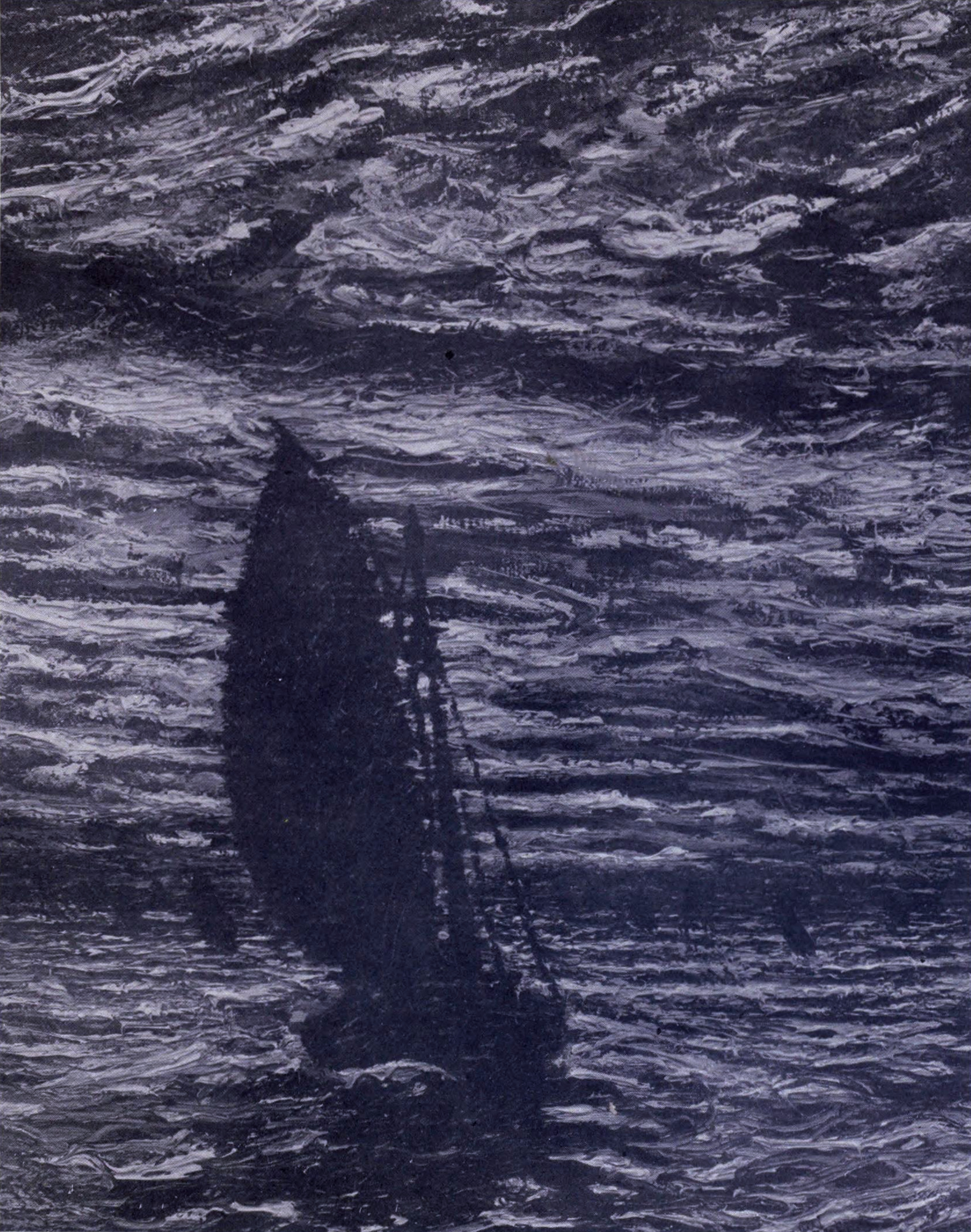 Barcas del bou, San Pol de Mar, por Nicolás Raurich