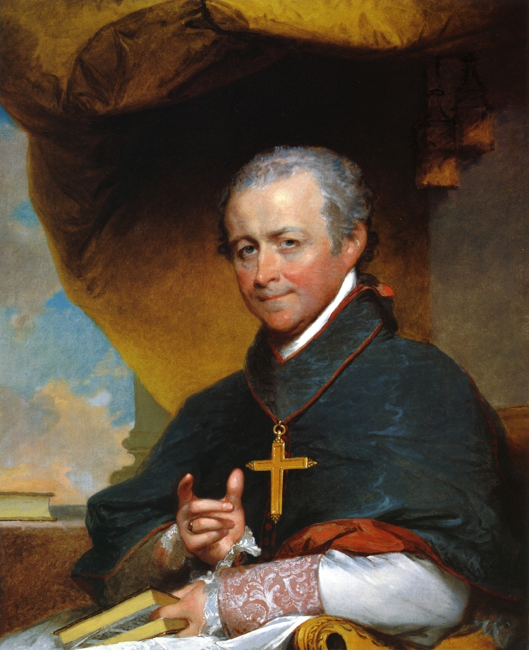 Bishop Cheverus by [[Gilbert Stuart]], 1823. [[Museum of Fine Arts, Boston]]