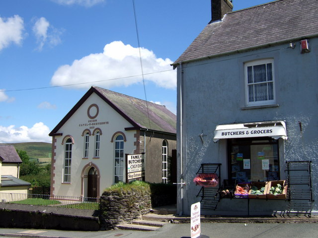 File:Chapel and butcher, Crymych - geograph.org.uk - 481412.jpg