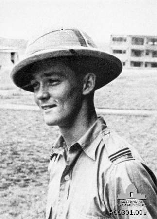 File:Flying Officer Spurgeon of 8 Squadron RAAF Malaya Aug 1940 AWM P00301.001.jpg